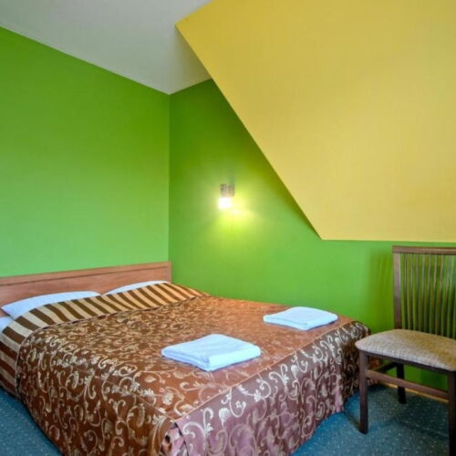 Pokój 4-osobowy z łazienką z widokiem na góry