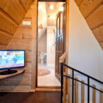 2-Zimmer-Apartment für 3 Personen mit Badezimmer und Aussicht auf die Berge