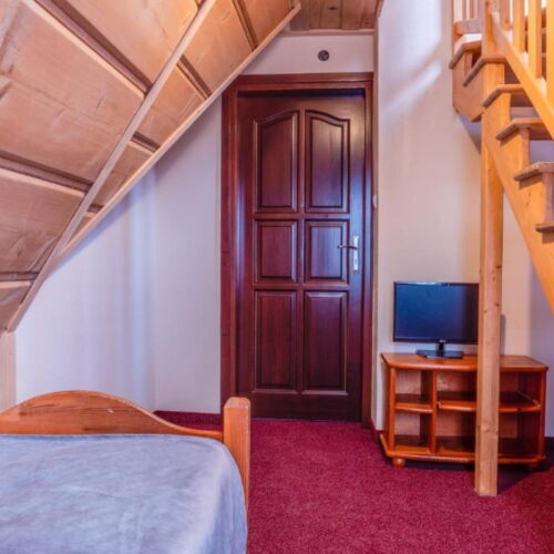 Apartament 9-osobowy z łazienką z widokiem na góry z 2 pomieszczeniami sypialnianymi