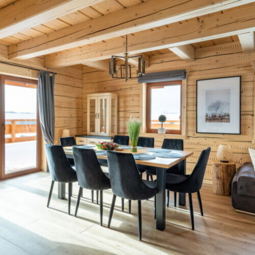 Deluxe Rekreačný dom (v celku) pre 10 os. s výhľadom na hory