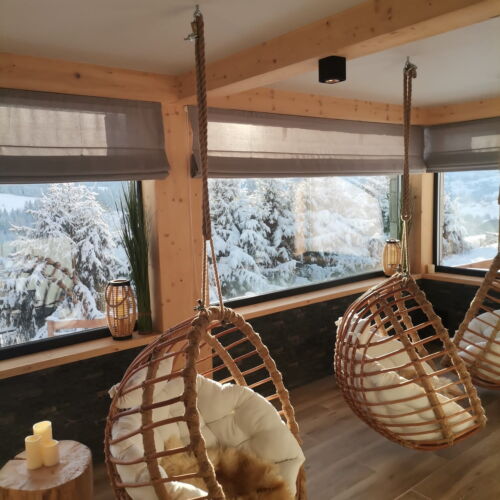 Deluxe Rekreačný dom (v celku) pre 10 os. s výhľadom na hory