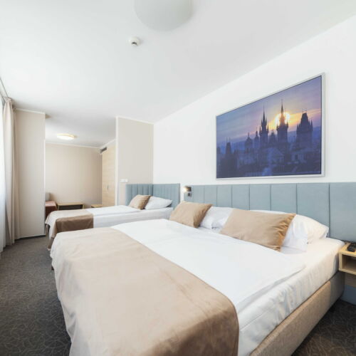 Camera cvadrupla superior cu aer condiționat