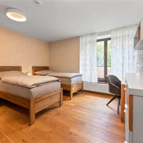 Apartament cu chicinetă proprie cu bucătărie proprie pentru 4 pers. (se poate solicita pat suplimentar)