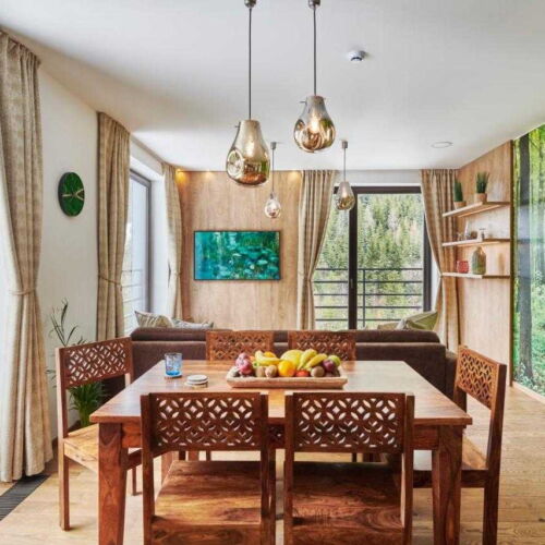 Apartman s vlastní kuchyňkou s vlastní kuchyní pro 6 os.