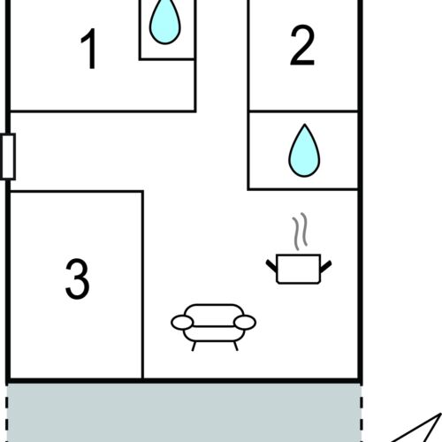 Apartman (jako celek) pro 6 os.