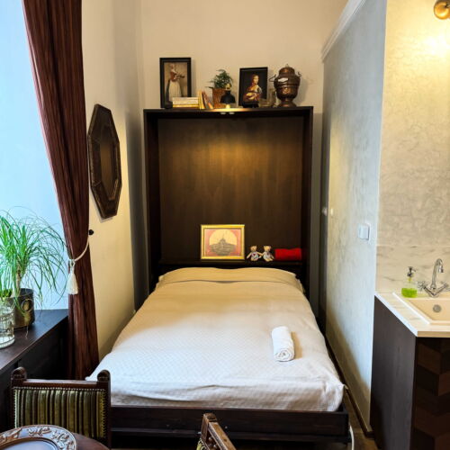 Apartament cu duș cu bucătărie proprie pentru 2 pers. (se poate solicita pat suplimentar)