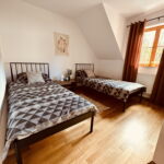 Upstairs Mansard 3-Room Apartment for 6 Persons