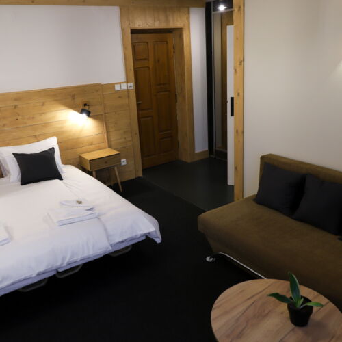 Pokój 3-osobowy Przyjazny podróżom rodzinnym z widokiem na góry