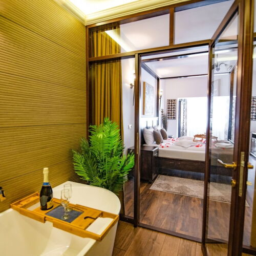 Apartament 3-osobowy Deluxe z 2 pomieszczeniami sypialnianymi