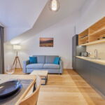 Apartment für 2 Personen mit Dusche und Eigner Küche (Zusatzbett möglich)