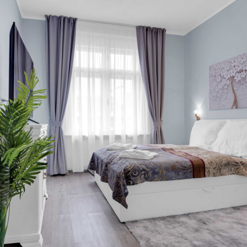 Superior Apartman s vlastní kuchyní s manželskou postelí s 1 ložnicí