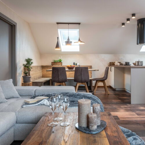 Apartman se sprchou s balkónem pro 6 os.