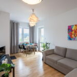 Upstairs 2-Room Apartment for 4 Persons with Garden