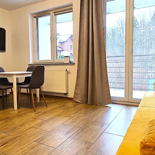 1-Room Family Balcony Apartment for 4 Persons (extra bed available)