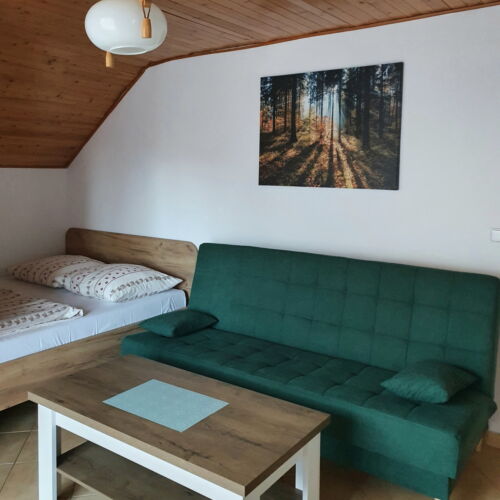 Pokój 3-osobowy na piętrze z balkonem