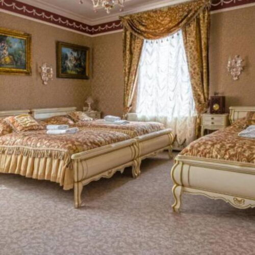 Pokój 3-osobowy z łazienką z telewizorem LCD/plazmą