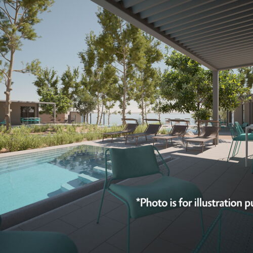 Deluxe Bungalow im Teil Blick auf das Meer