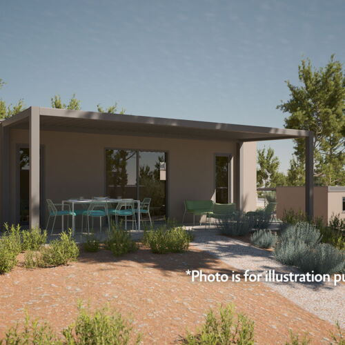 Premium Bungalow mit Terasse