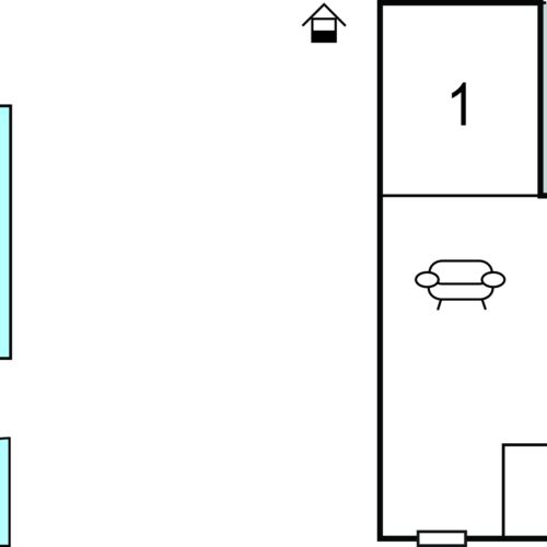 Apartment for 2 Persons