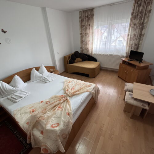 Camera tripla la etaj la parter