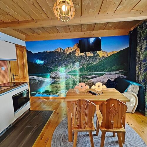 Apartman s balkónem pro 4 os. se 2 ložnicemi s výhledem na hory (s možností přistýlky)