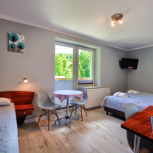 Apartament 3-osobowy z 1 pomieszczeniem sypialnianym (możliwa dostawka)