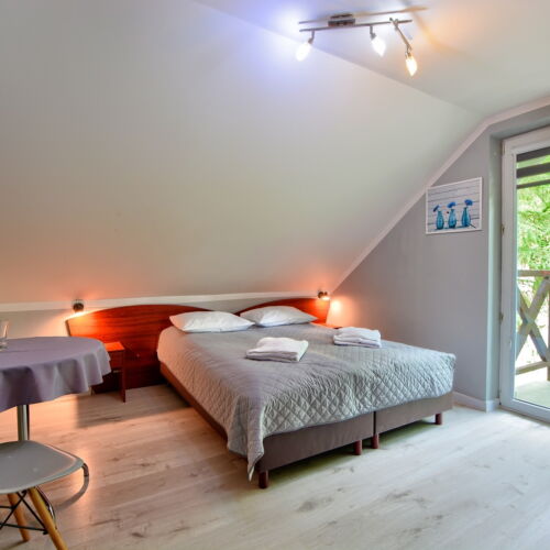 Apartament 4-osobowy z 2 pomieszczeniami sypialnianymi (możliwa dostawka)