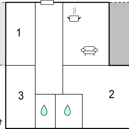 Apartment for 6 Persons