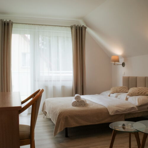 Pokój 4-osobowy na piętrze z balkonem