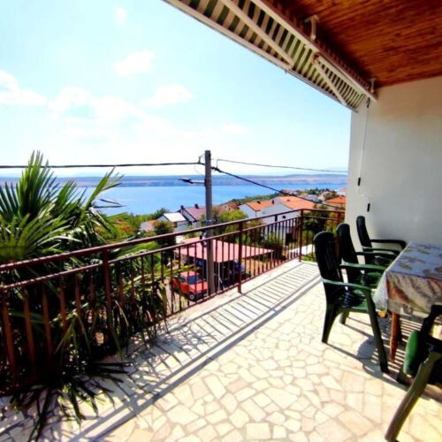 Sea View Upstairs 2-Room Apartment for 3 Persons