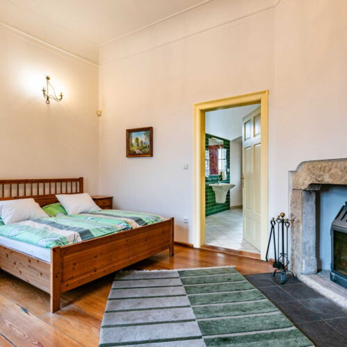 Pokoj se sprchou s vlastní kuchyňkou pro 4 os. (s možností přistýlky)