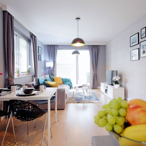 Apartament deluxe la etaj cu 2 camere pentru 4 pers.