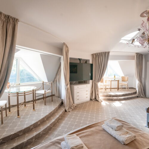 Suita studio cu panoramă cu 1 camera pentru 4 pers.