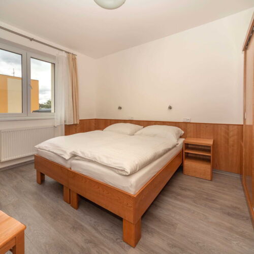 Dvoulůžkový pokoj s manželskou postelí