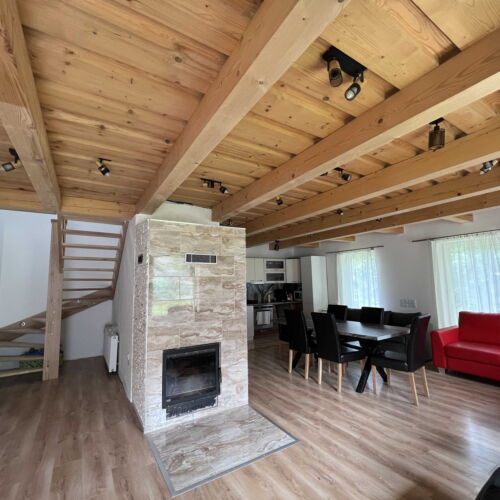 Chata 6-osobowy z prysznicem z aneksem kuchennym