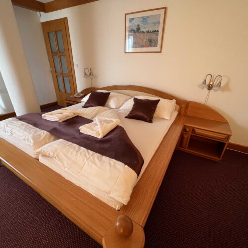 Apartman s terasou  s manželskou postelí s 1 ložnicí