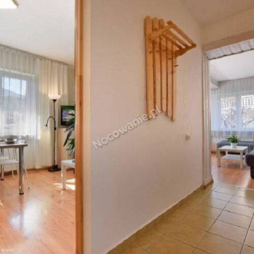2-Zimmer-Apartment für 6 Personen mit Eigner Küche und Aussicht auf die Berge