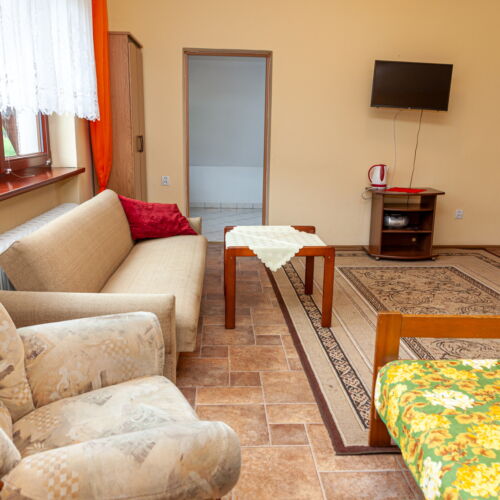 Pokoj s koupelnou s vlastní kuchyňkou pro 6 os.