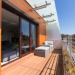 1-Room Balcony Apartment for 4 Persons ensuite