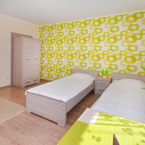 Apartament 2-osobowy tV z płaskim ekranem z tarasem z 1 pomieszczeniem sypialnianym (możliwa dostawka)