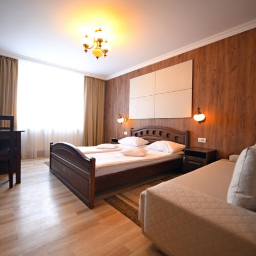 Camera dubla king la etaj