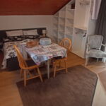 Upstairs 1-Room Balcony Apartment for 2 Persons