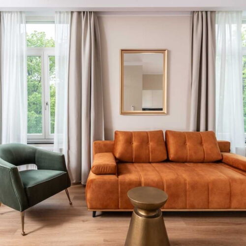 Apartament studio cu 1 camera pentru 2 pers. (se poate solicita pat suplimentar)