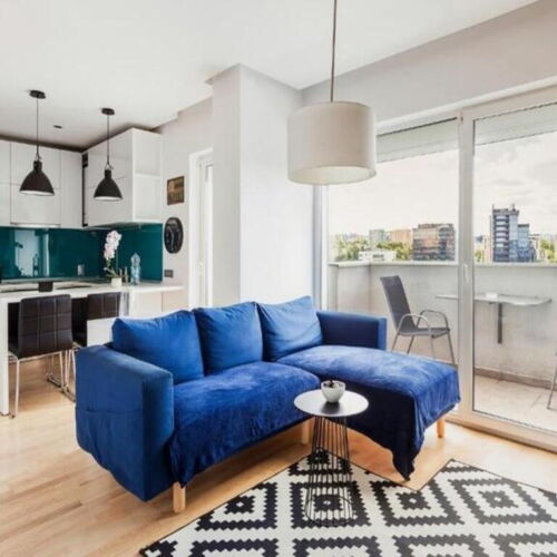 Apartament deluxe la etaj cu 2 camere pentru 4 pers.