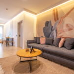 Design 2-Zimmer-Apartment für 6 Personen mit Terasse