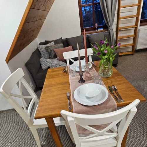 Pokoj se sprchou s privátní koupelnou mimo apartmán pro 4 os.