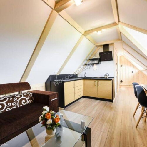 Apartament 7-osobowy z aneksem kuchennym z widokiem na góry z 3 pomieszczeniami sypialnianymi