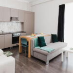 2-Zimmer-Apartment für 4 Personen Parterre mit Garten