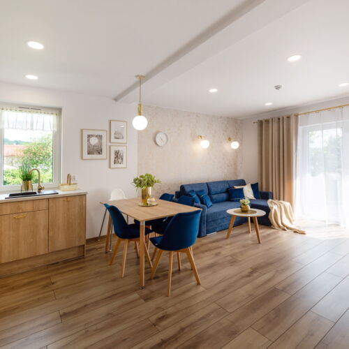 Apartament cu duș cu grădină cu 2 camere pentru 4 pers.