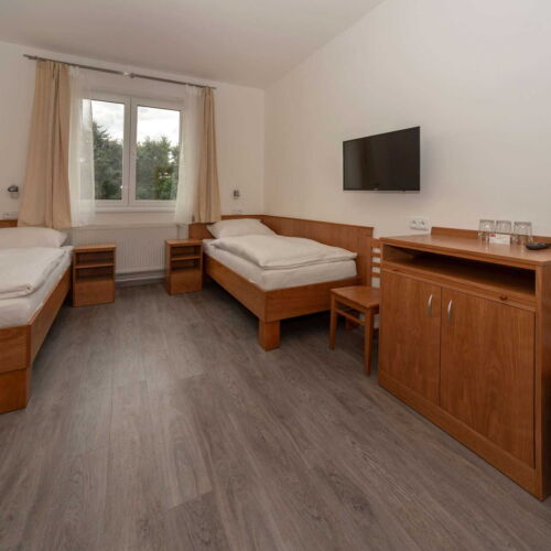 Apartman se sprchou  pro 3 os.